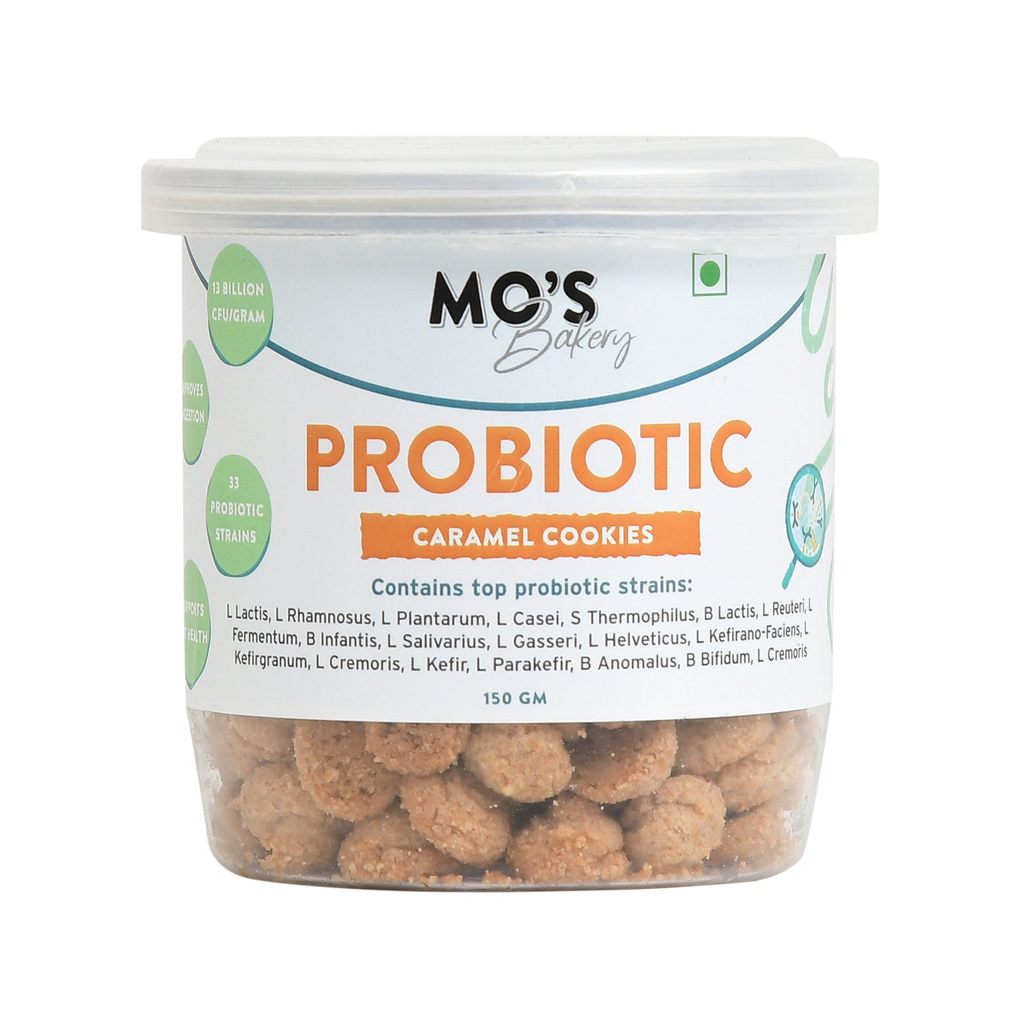 Probiotic Cookies Caramel