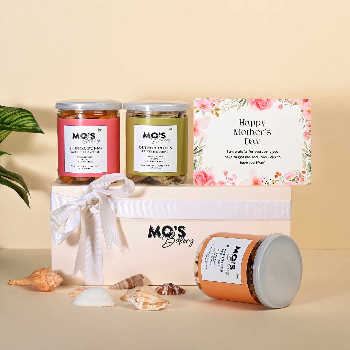 Mo's Mother's Day Gift Box - Box of 3 | Healthy Gift Pack | Gift Box for Mom | Unique Mother’s Day Gift For Moms I Healthy Gift Box