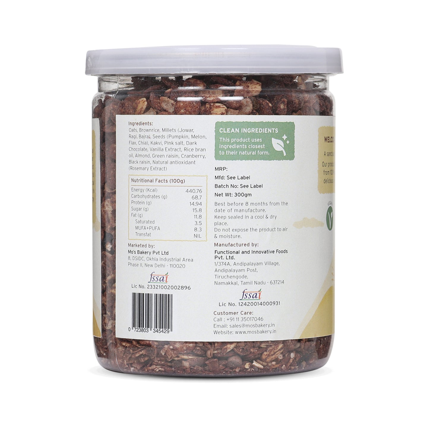 Madagascar Chocolate Millet Muesli