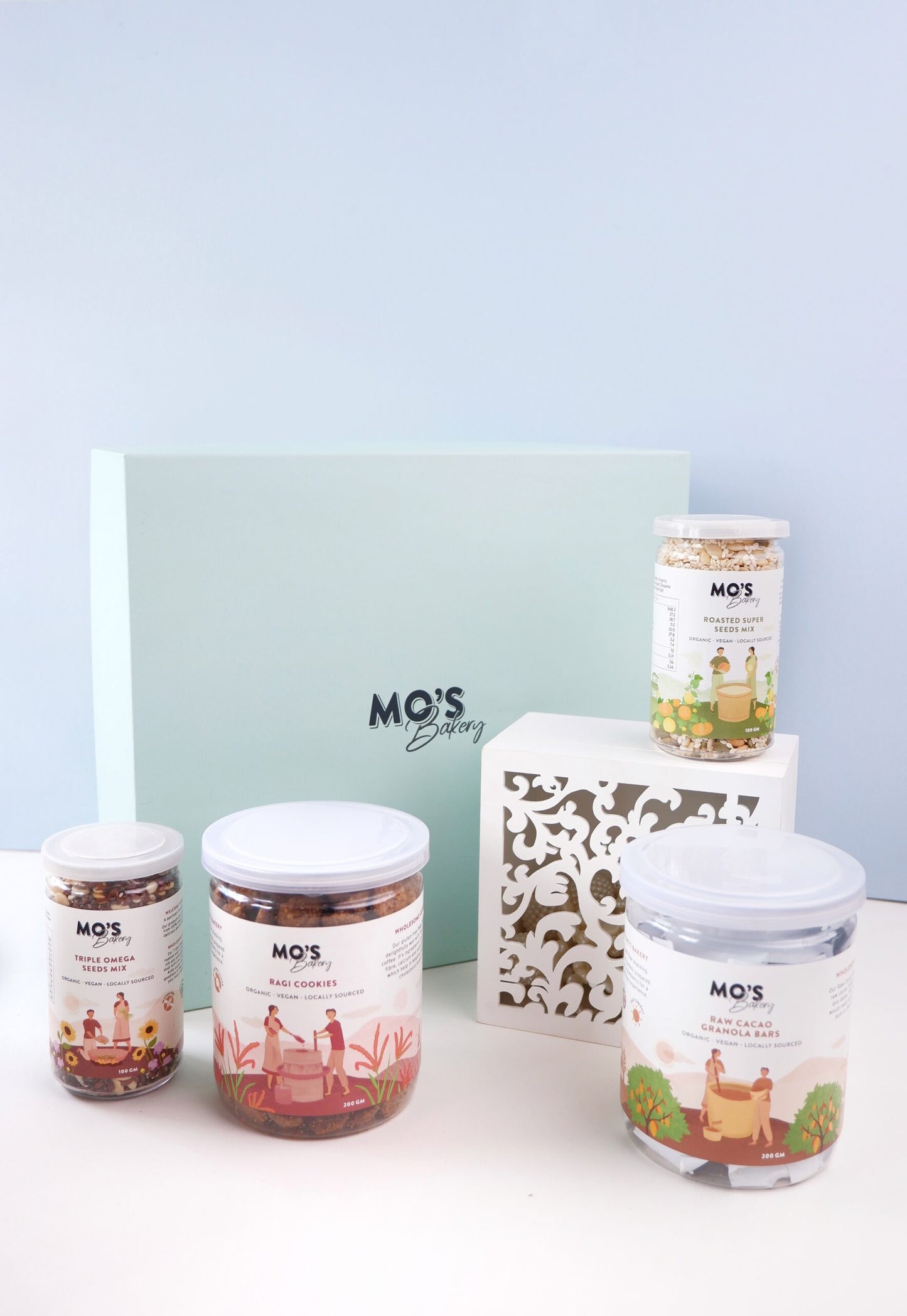 Mo's Classic Blue Luxury Gift Box | 900 g