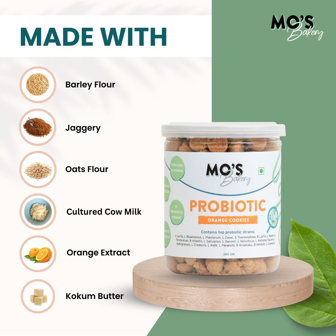 Probiotic Cookies Orange