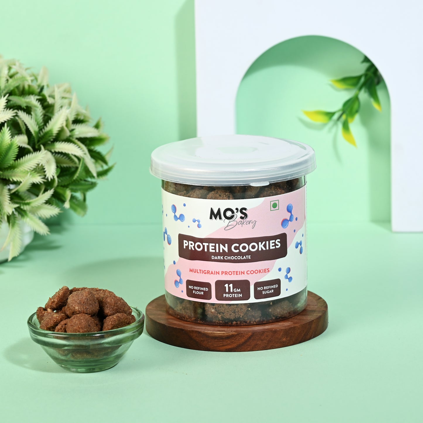 Dark Chocolate Protein Cookies