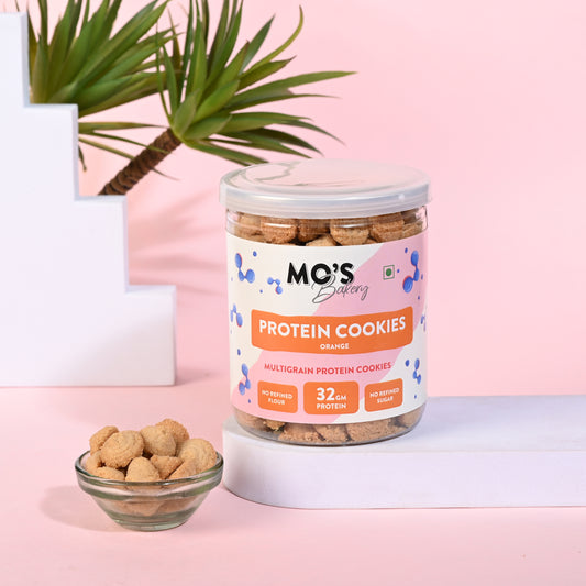 Orange Protein Cookies