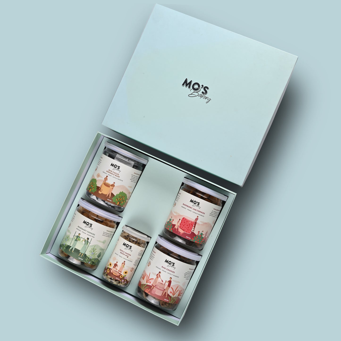 Mo's Classic Blue Luxury Gift Box | 900 g