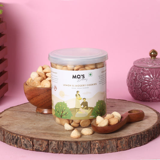 Lemon & Jaggery Cookies