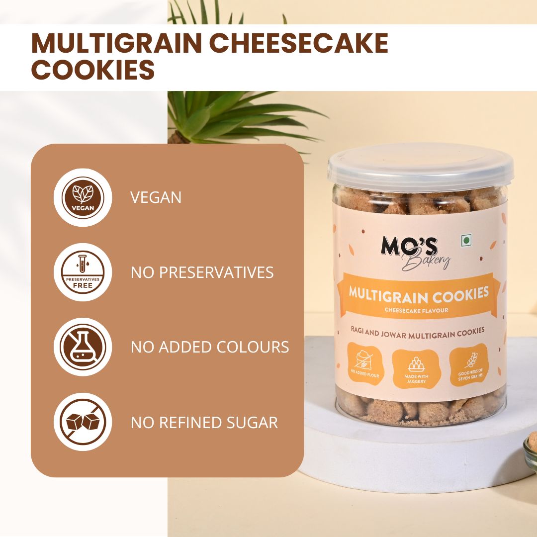 Cheesecake Multigrain Cookies