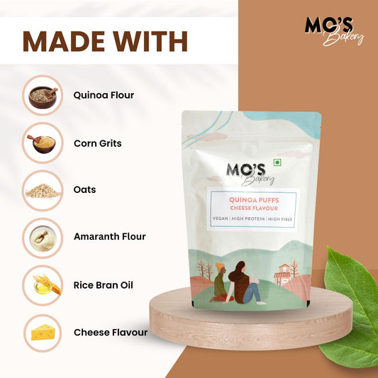 Quinoa Puffs Cheese Flavour