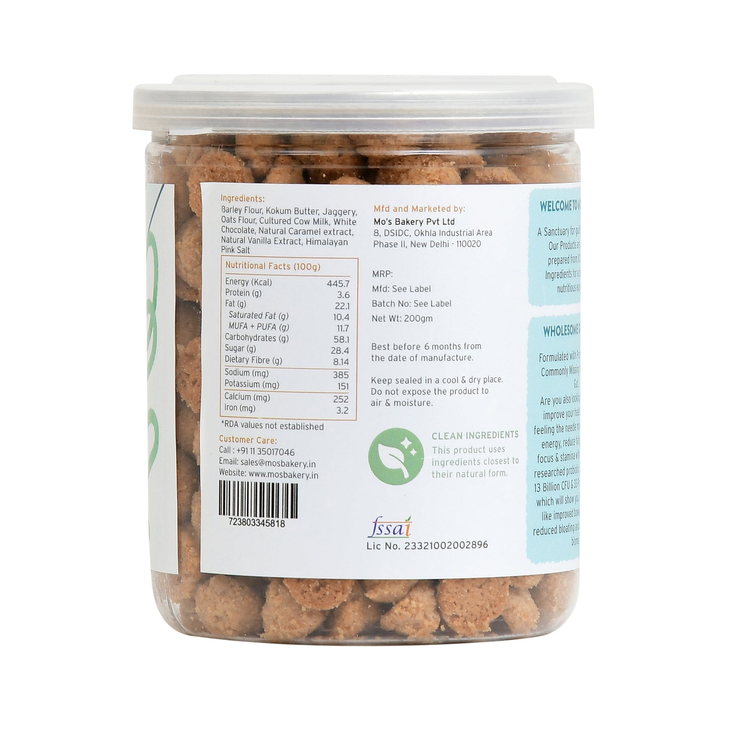 Probiotic Cookies Caramel