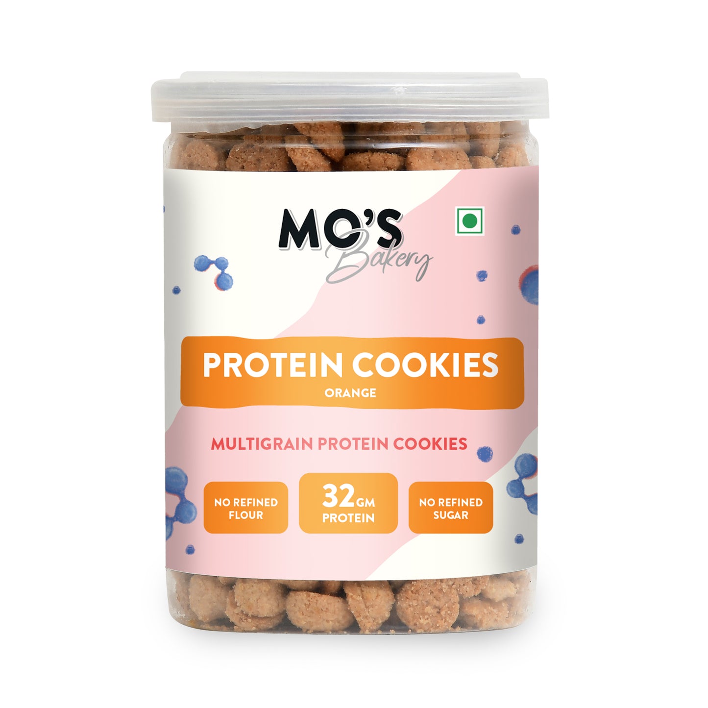 Orange Protein Cookies