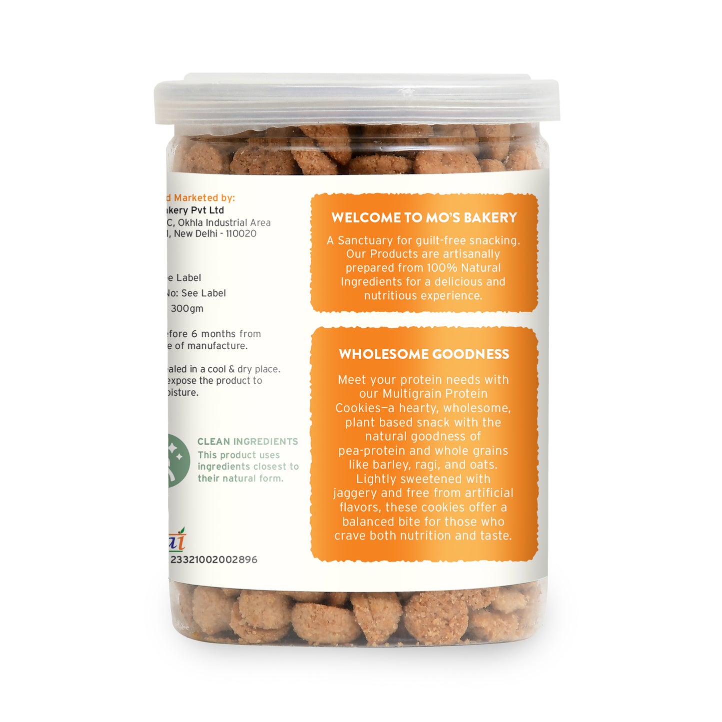 Orange Protein Cookies