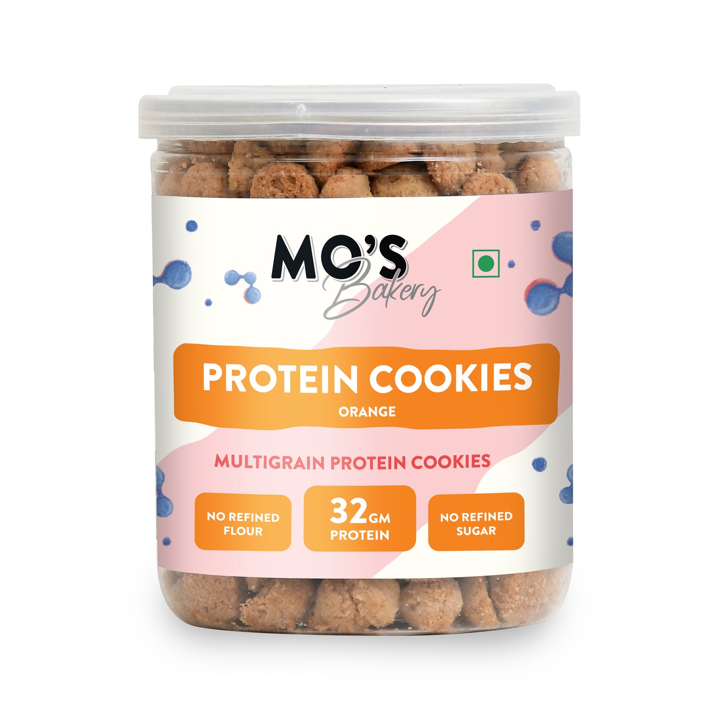 Orange Protein Cookies