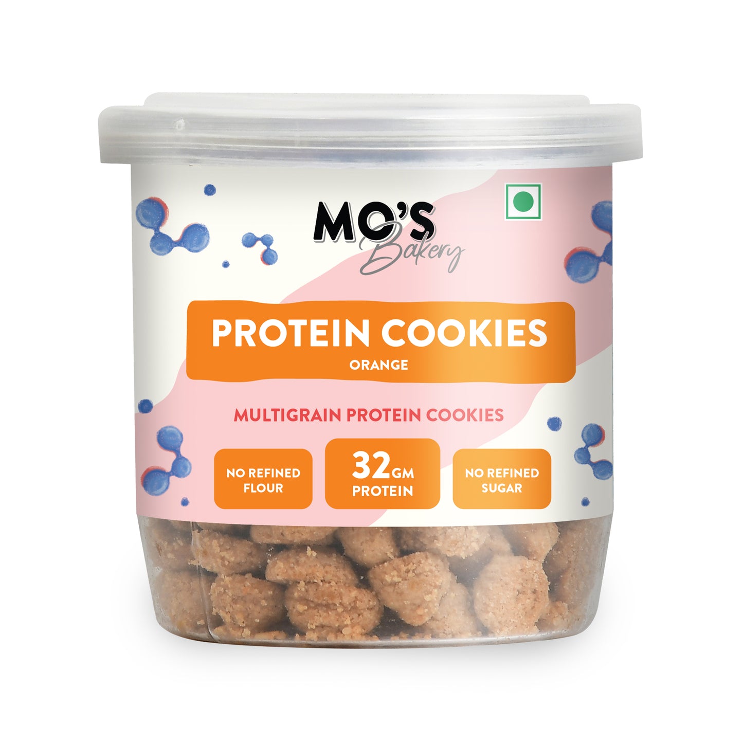 Orange Protein Cookies