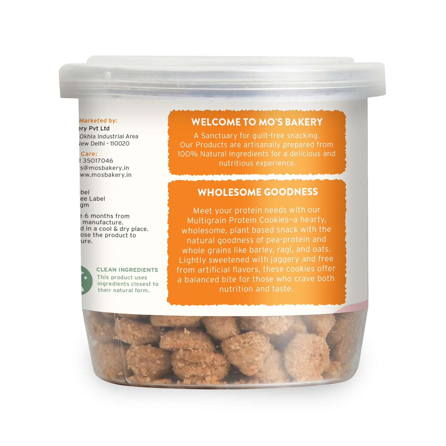Orange Protein Cookies