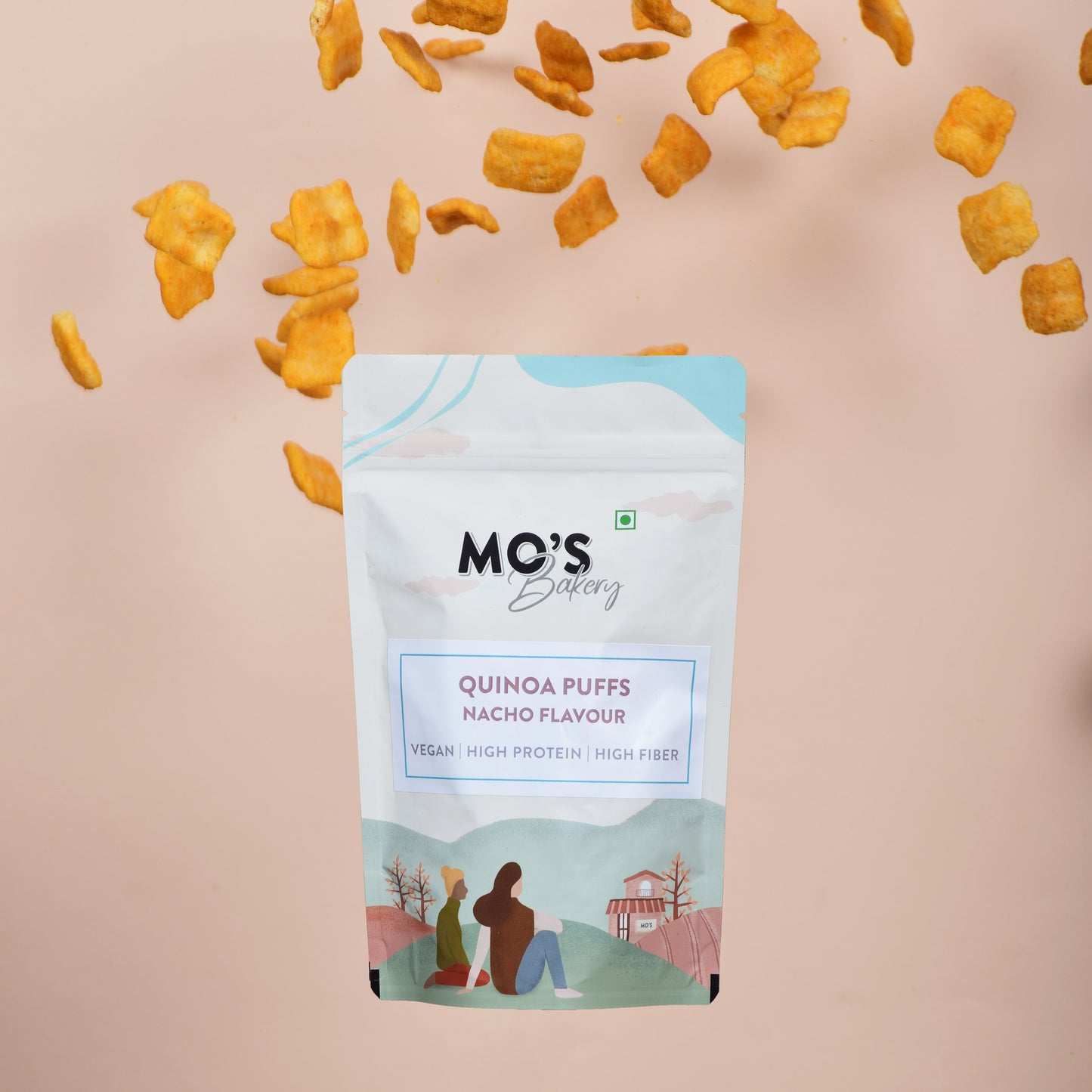 Quinoa Puffs Nacho Flavour