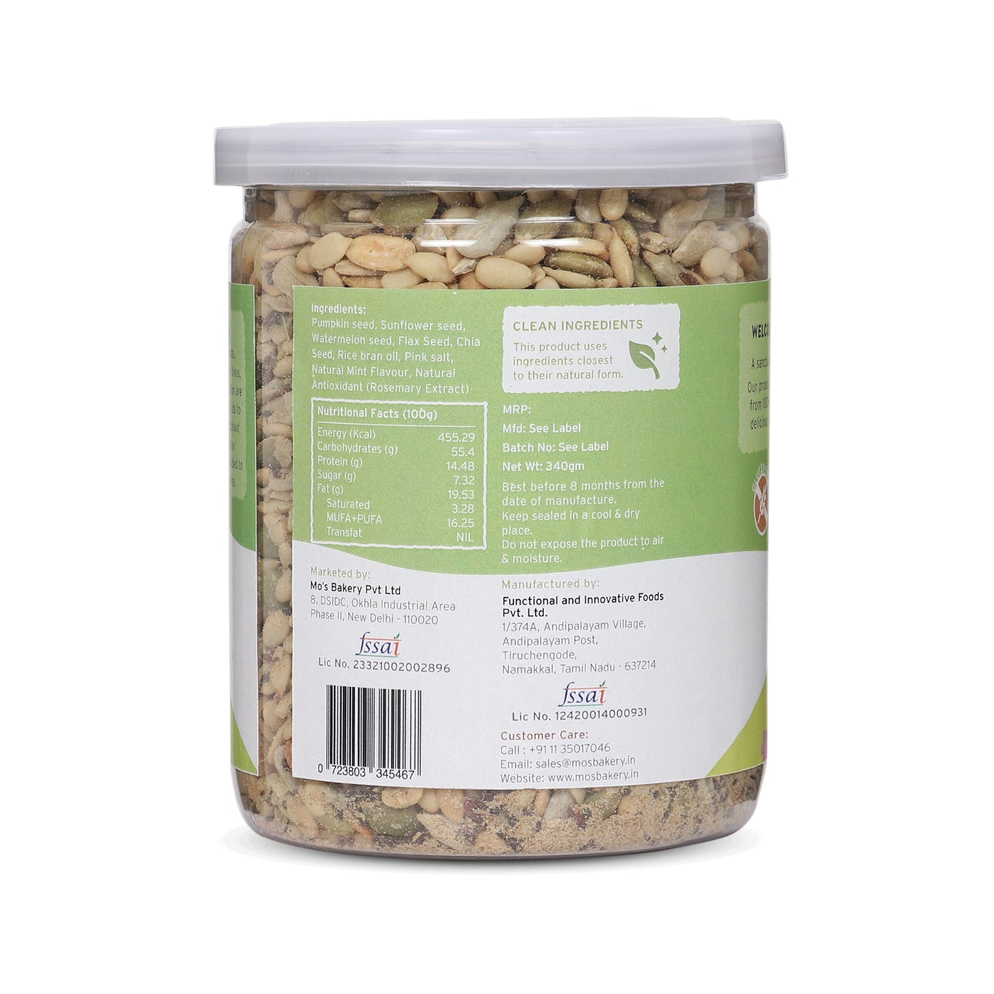 Mint Flavour Healthy Seeds Mix