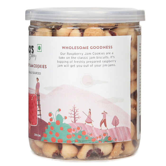 Raspberry Cookies Gift Box