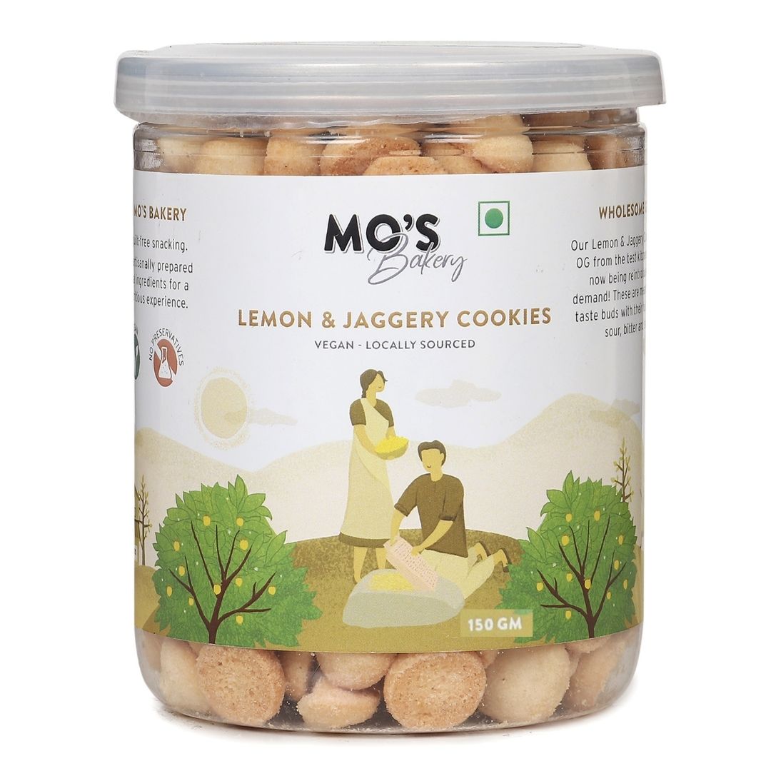 Lemon & Jaggery Cookies