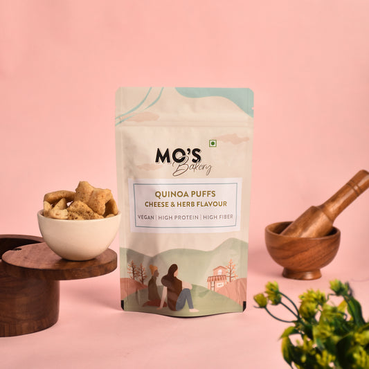 Quinoa Puffs Cheese & Herb Flavour