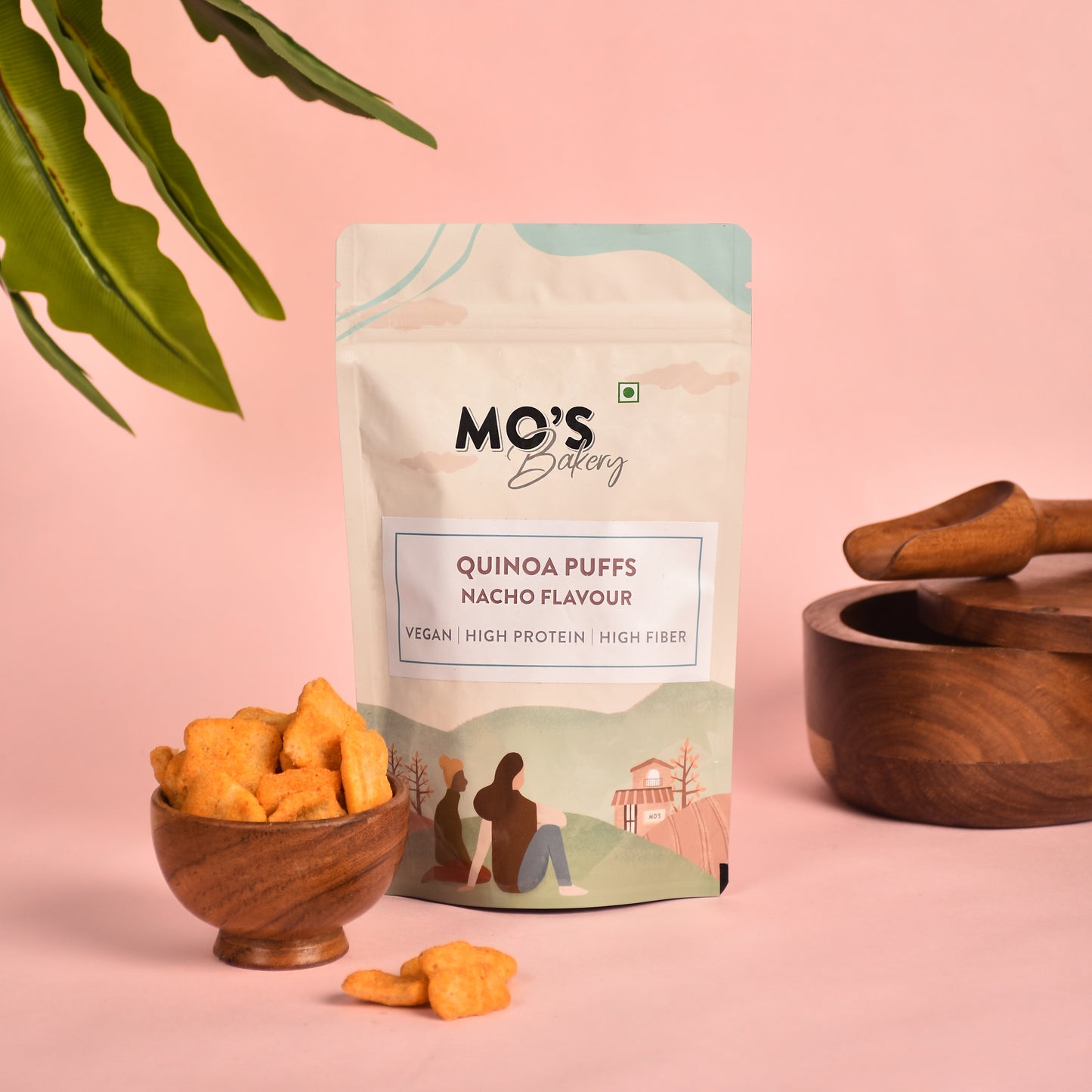 Quinoa Puffs Nacho Flavour