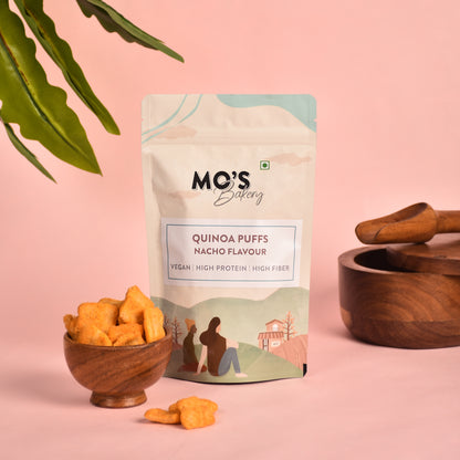 Quinoa Puffs Nacho Flavour