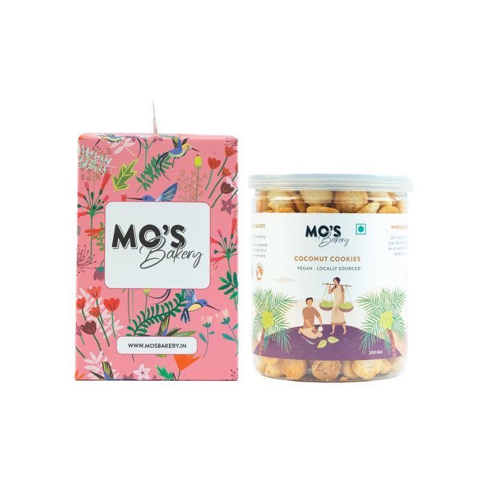 Mos Cookies Premium Pink Gift Box| Coconut Cookies — Mo's Bakery