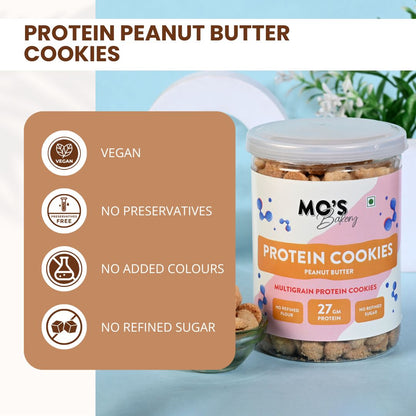 Peanut Butter Protein Cookies