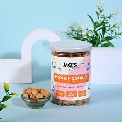 Orange Protein Cookies