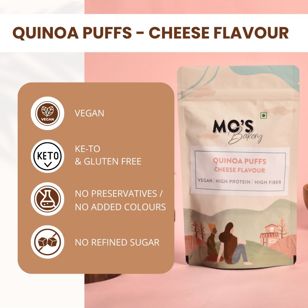 Quinoa Puffs Cheese Flavour