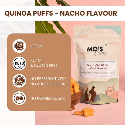 Quinoa Puffs Nacho Flavour