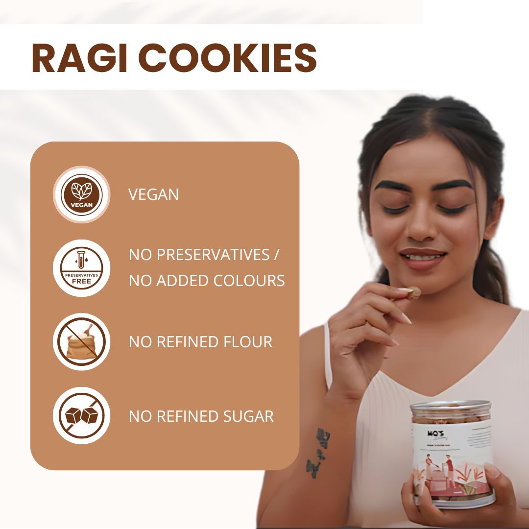 Ragi Cookies Blue Gift Box