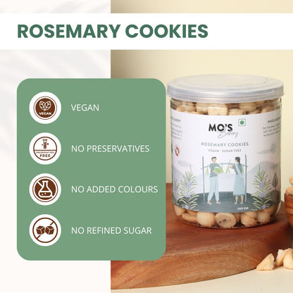 Sugar Free Rosemary Cookies