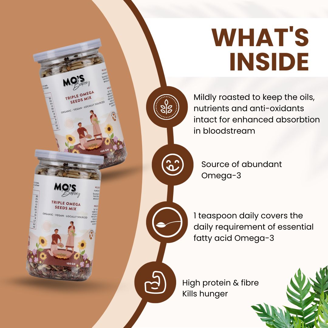 Classic Salted Triple Omega Seeds Mix